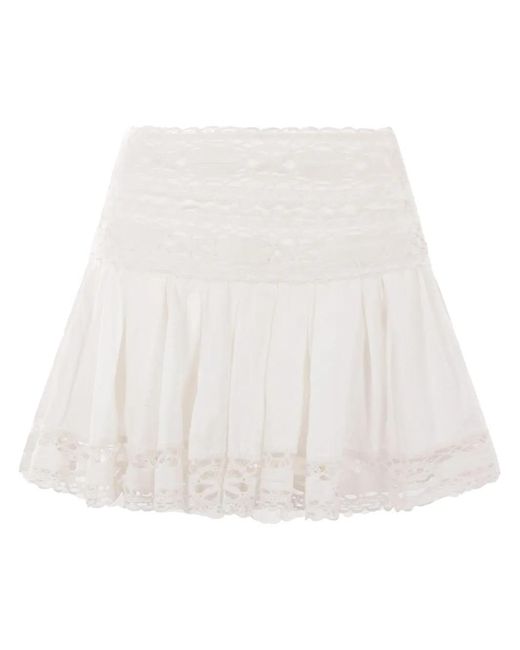 Isabel Marant Marant Étoile Violana Minirok in het White