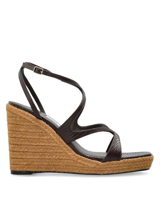 Jimmy Choo Metallic 110Mm Ayla Espadrilles