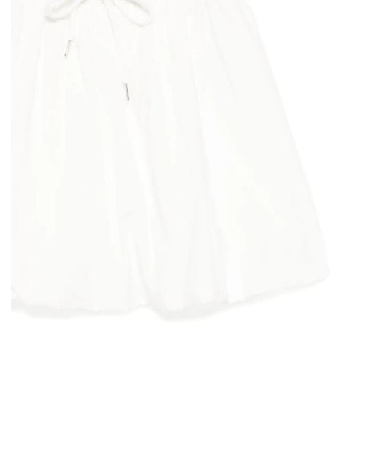 Bambah White Bubble Skorts