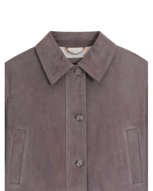 Boss Brown Veste Sadela À Coupe Crop