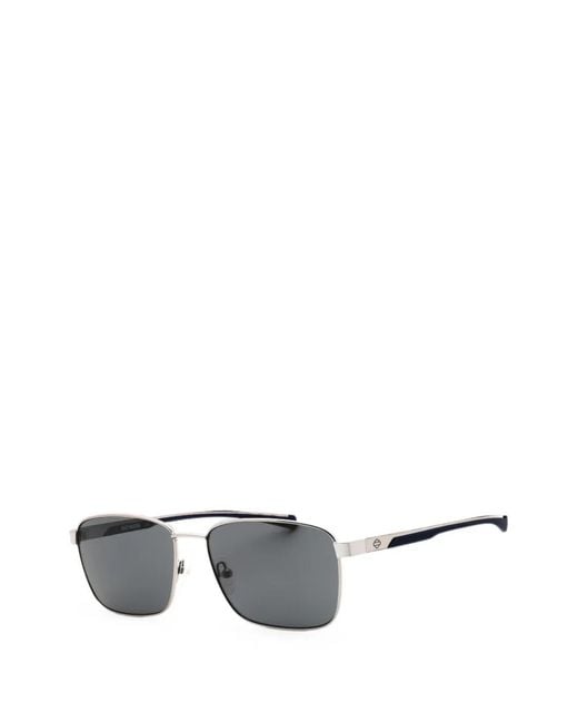 Harley Davidson Gray Rectangle-Frame Sunglasses for men