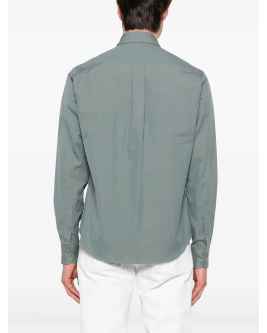 メンズ Sease コットン シャツ Gray