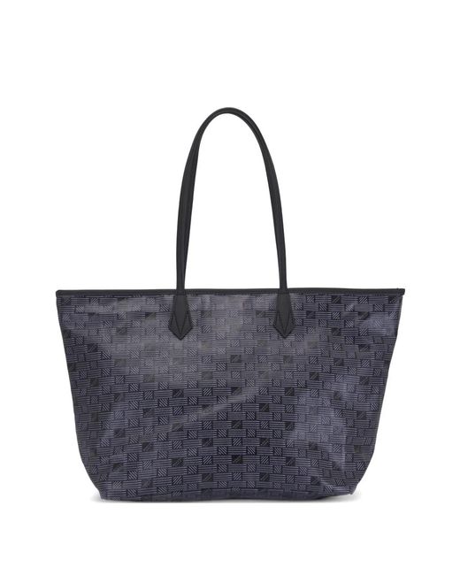 Moreau Blue Medium Saint Tropez Tote Bag