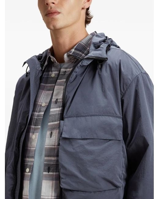Woolrich Blue Olmetex Jacket for men