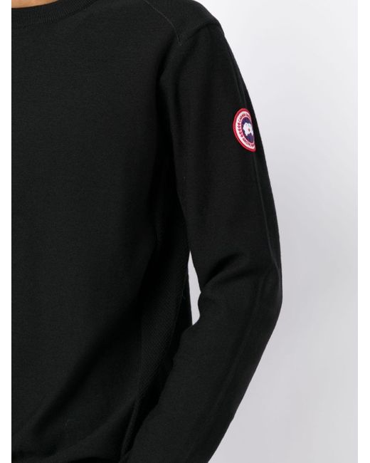Maglione girocollo Dartmouth di Canada Goose in Black da Uomo