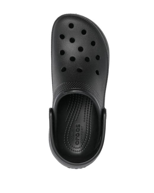 CROCSTM Black Classic Crush Clogs