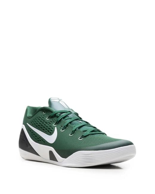 Nike Green Kobe 9 Elite Low Em Protro Tb Sneakers for men