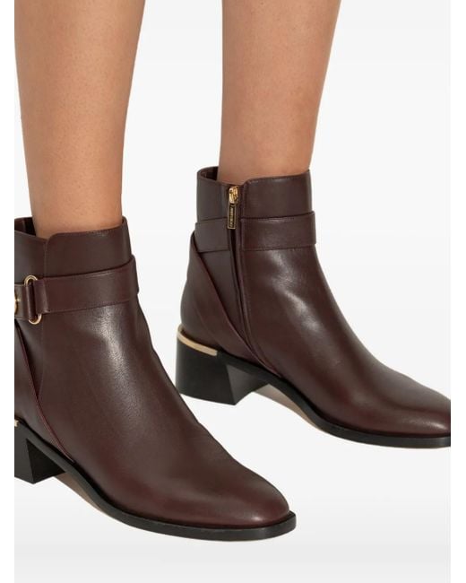 Bottines Noor 45 Mm Jimmy Choo en coloris Brown