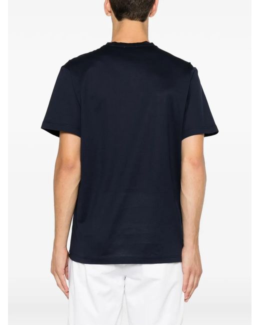 VELA SHOP Blue T-Shirt À Manches Courtes for men