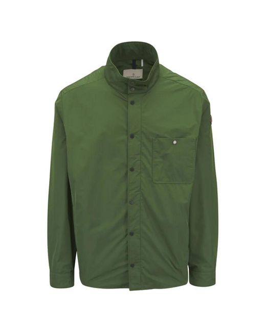 Moncler Green Pocket Raincoat for men