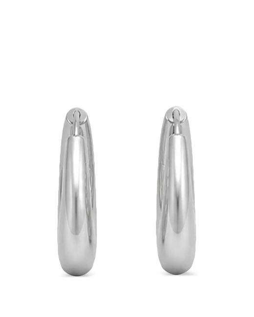 Yoj White Midi Eclipse Creolen