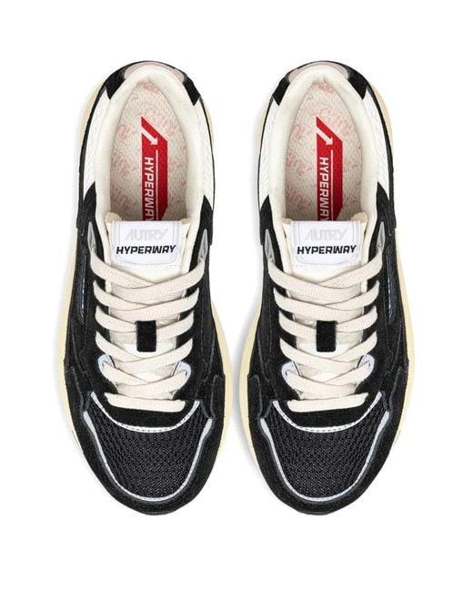 Autry Black Hyperway Sneakers