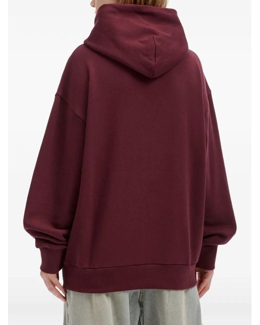 Chocoolate Logo-Embroidered Drawstring Hoodie