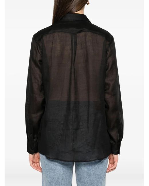 Camicia Button-Down di Totême in Black