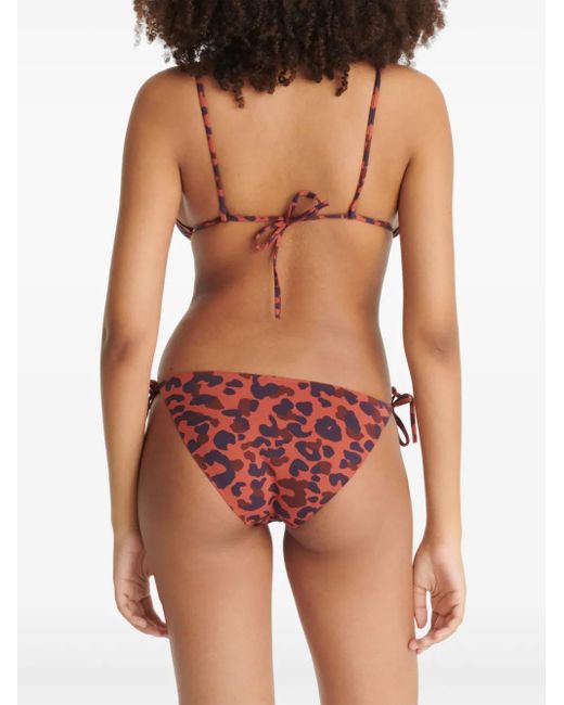 Slip Bikini Cauri di Eres in Red