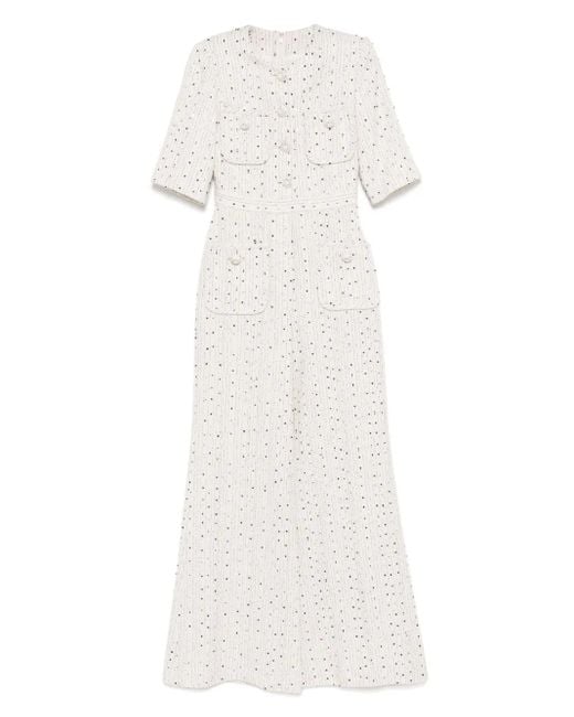 Tuta Intera di Elie Saab in White