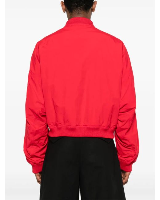Willy Chavarria Logo-Embroidered Bomber Jacket for men