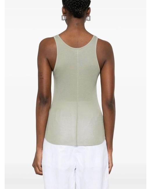 Thom Krom Geribbelde Tanktop in het Natural