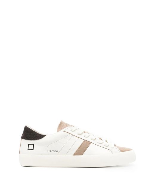 Date White Hill Low Panelled Sneakers for men
