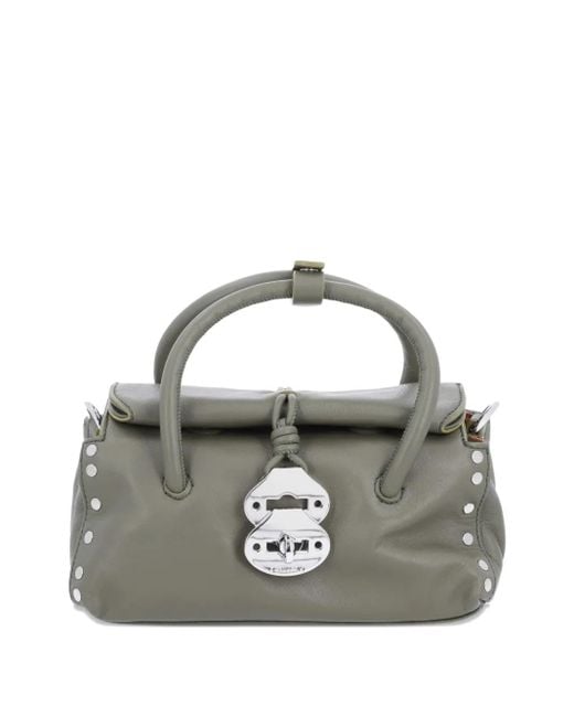 Zanellato Metallic Learned Shoulder Bag