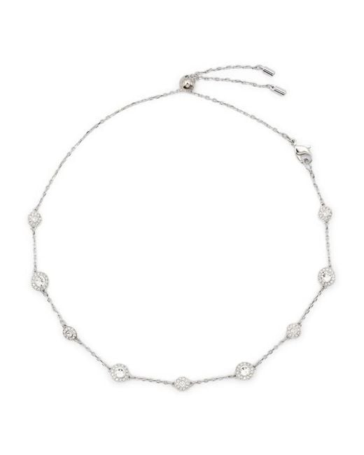 Swarovski Una Angelic Halsketting in het White