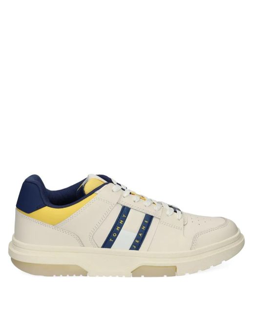 Tommy Hilfiger Low-Top Sneakers Met Meerdere Strepen in het Blue voor heren