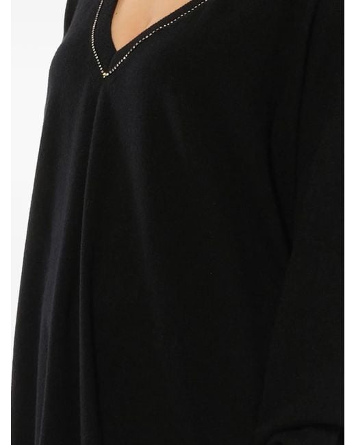 Jersey Con Bordado Givenchy de color Black