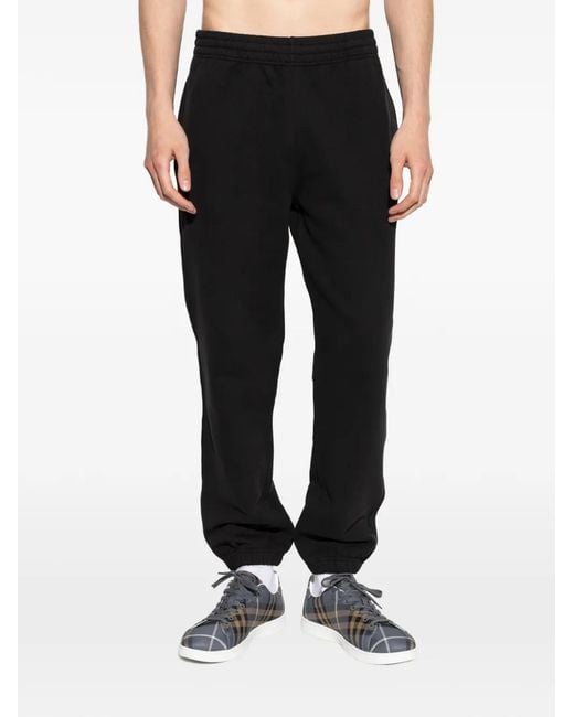 Burberry Black Sid' Sweatpants for men