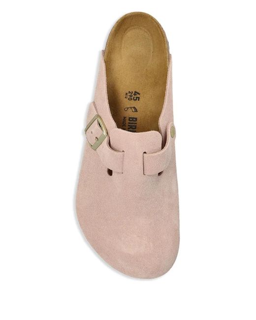 Birkenstock Pink Boston Slippers for men