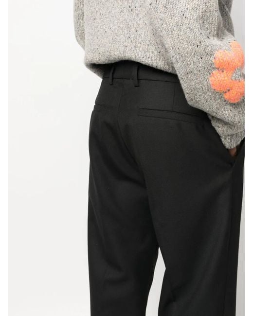 Séfr Black Mike Suit Tailored Trousers for men