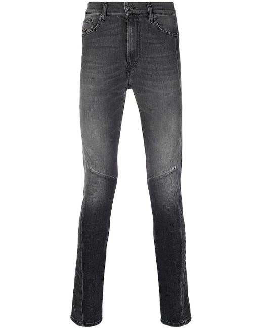 Diesel デニム Danny ミッドライズ スリムジーンズ カラー グレー メンズ Lyst