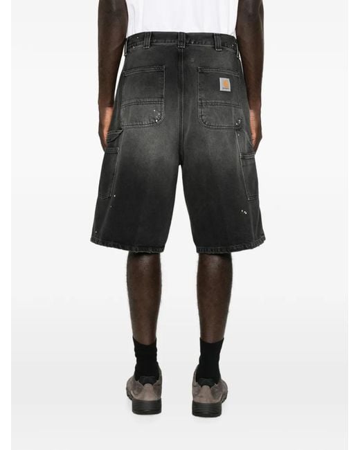 Carhartt Black Oversized-Fit Shorts for men