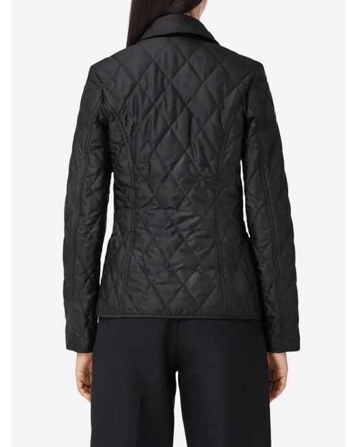 Burberry Gewatteerd Thermojack in het Black