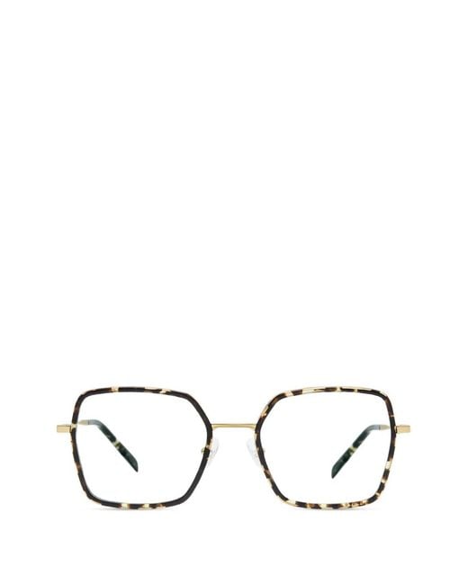 Gigi Studios Black Orix Geometric Glasses