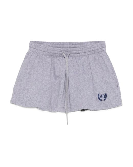 Balenciaga Gray Short-Style Miniskirt Skirts
