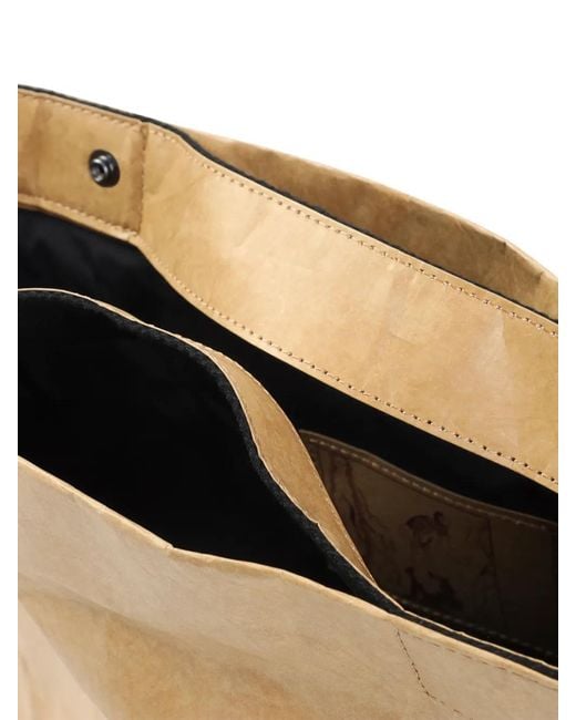 Martine Rose Natural Logo-Print Shoulder Bag for men