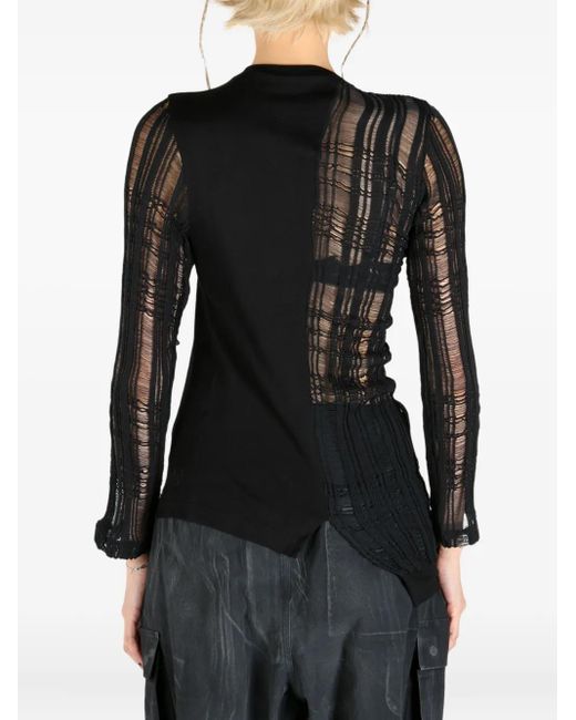 Y's Yohji Yamamoto Cotton Top Black