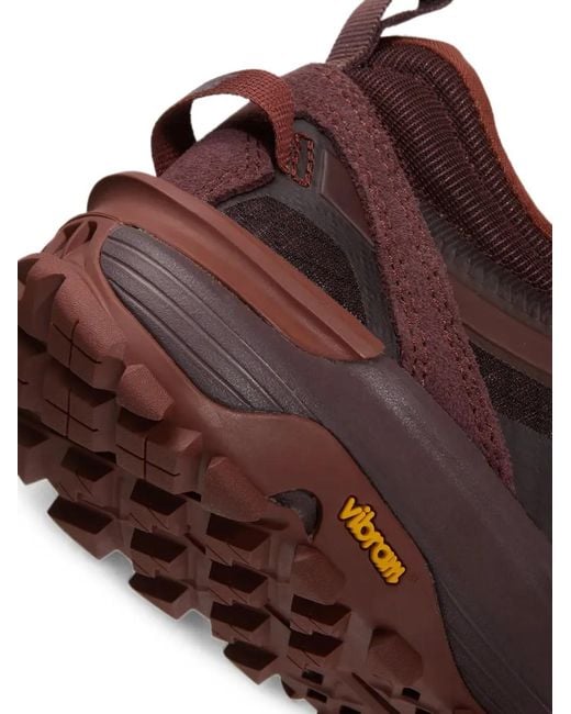 Vans Brown Panelled Vibram-Sole Sneakers