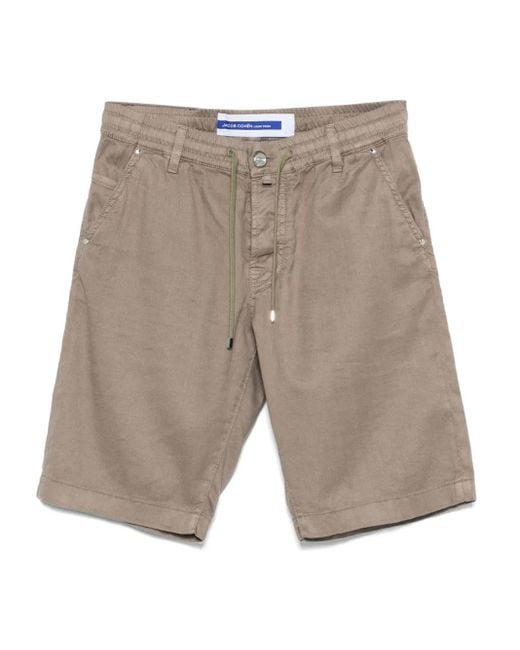 Jacob Cohen Gray Leo Shorts for men