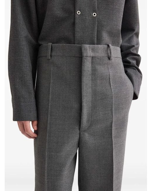 Jil Sander Plissierte Hose in Gray für Herren