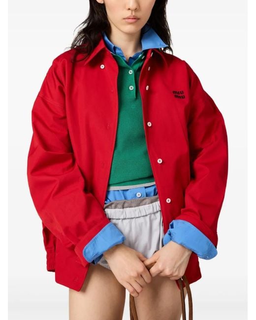 Miu Miu Red Jackets