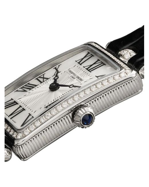 Frederique Constant White Classics Art Déco Carrée 28Mm