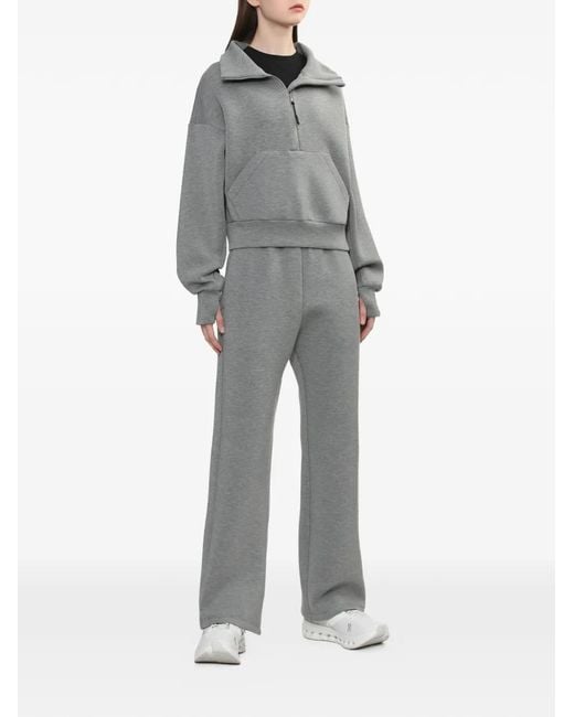 A Bathing Ape Gray Logo Patch Trousers