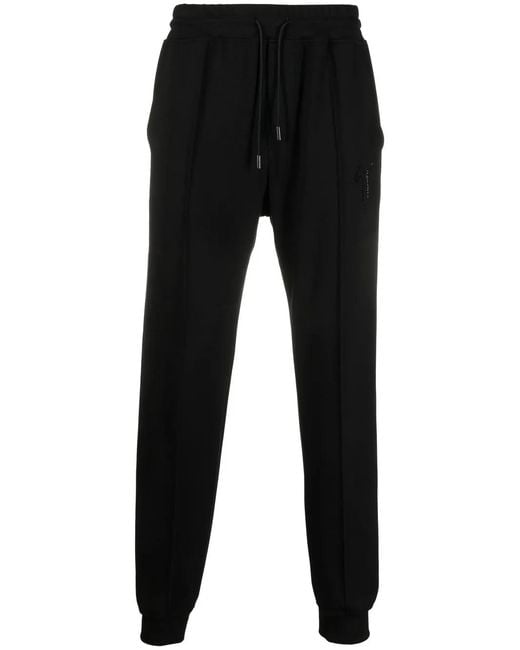 Giuseppe Zanotti Black Lr-22 Track Pants for men