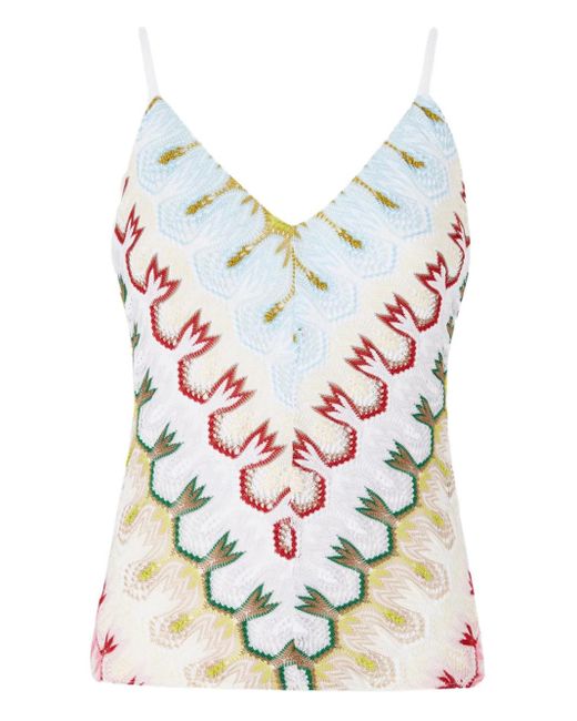 Missoni オープンバック トップ White