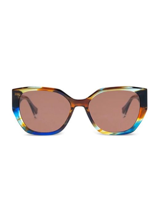 Gigi Studios Pink Round-Frame Sunglasses