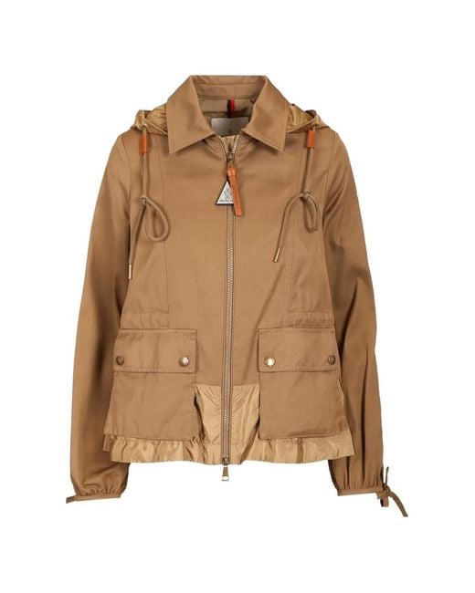 Moncler Brown Adenium Hooded Jacket