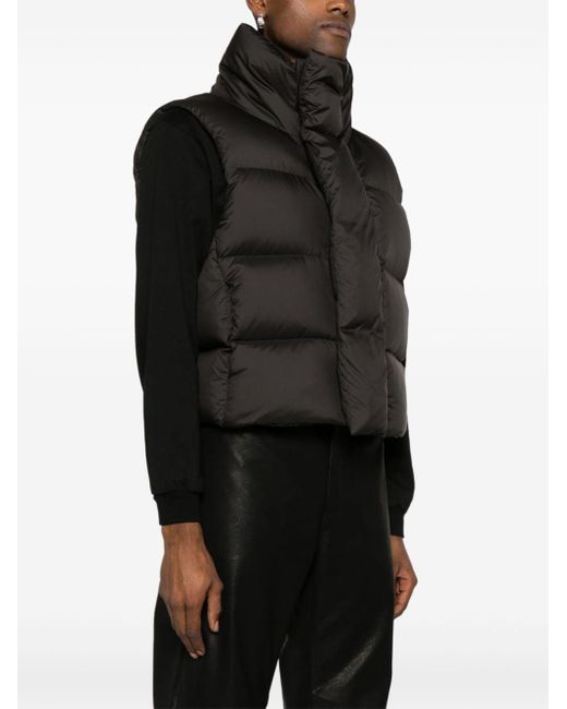 Entire studios Black Padded Quilted Down Gilet