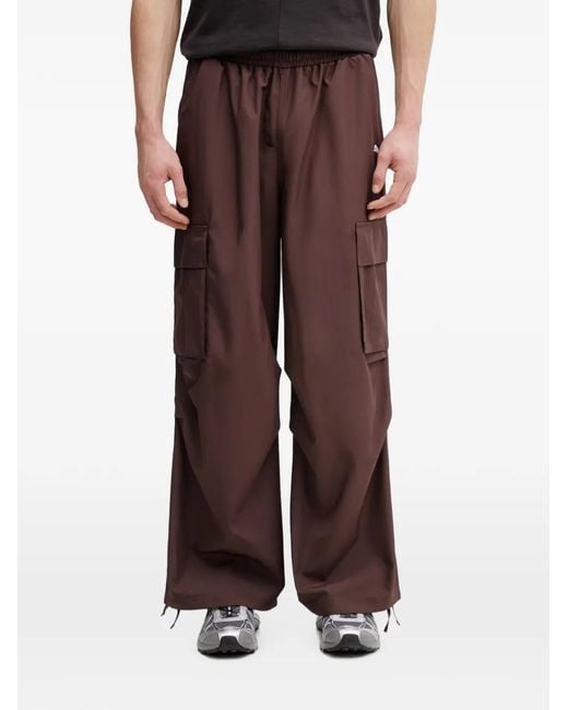 PUMA Brown Future Archive Logo-Embroidered Trousers