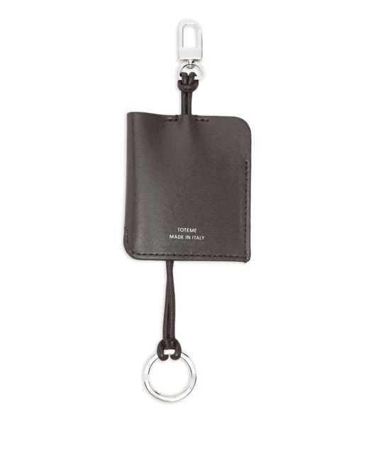 Totême  Brown Leather Keyring